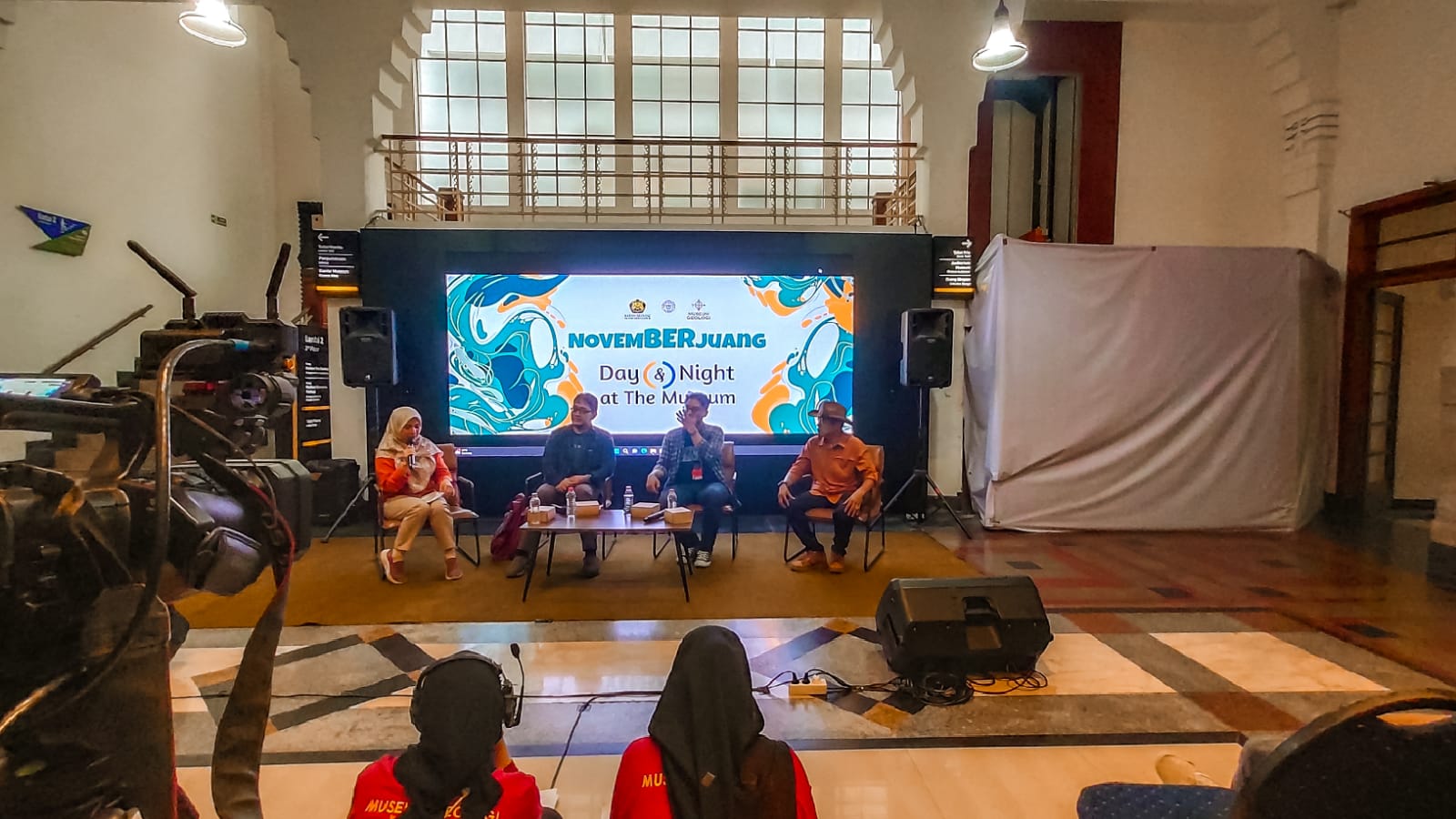 Akang Ewon Jadi Narasumber Day Night at Museum Geologi, Ajak Masyarakat Berjuang Lestarikan Bumi