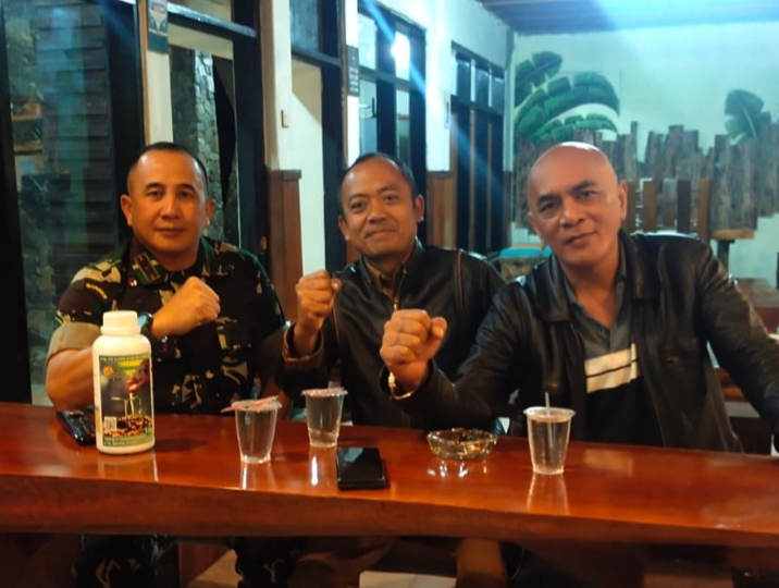 Perkuat Sinergitas, Steve Ewon Jalin Silaturahmi Bersama Dandim 0609 Cimahi