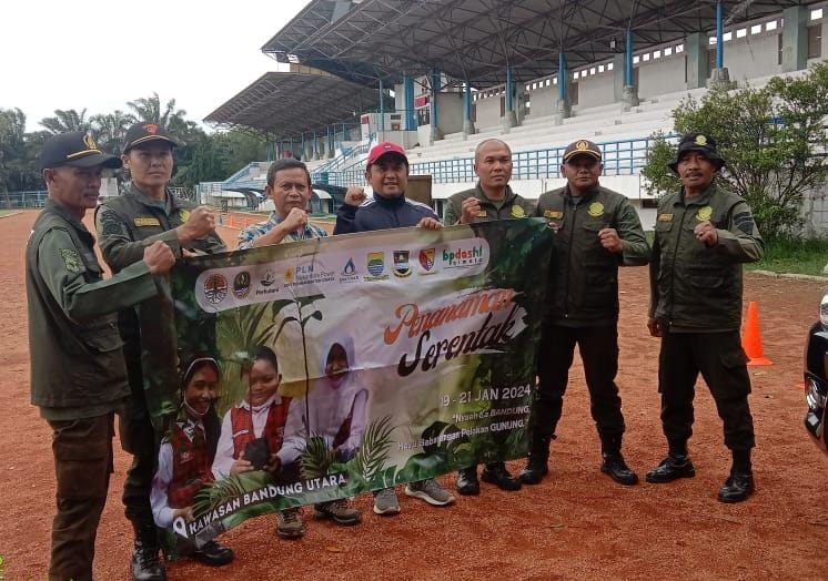 Perhutani KPH Bandung Utara dukung program pemerintah terkait penanaman serentak di Kawasan Bandung Utara