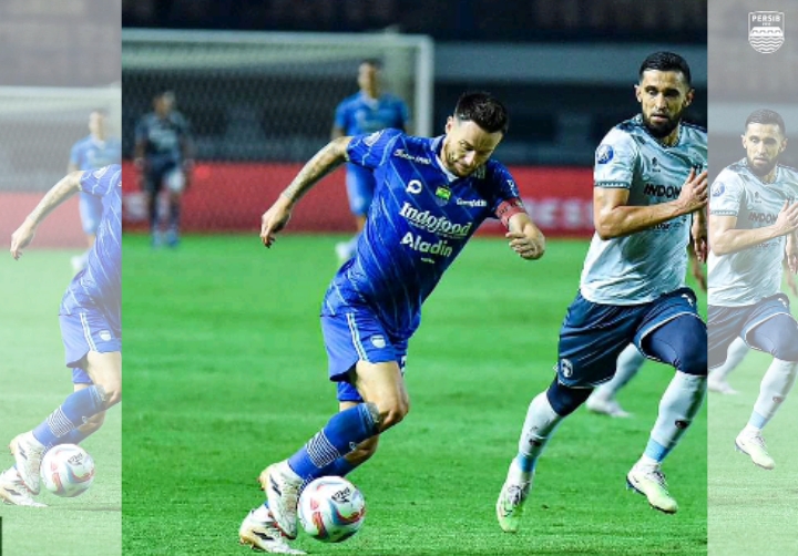 David Da Silva Catat Hattrick, Persib Cukur Persita Tangerang 5 - 0