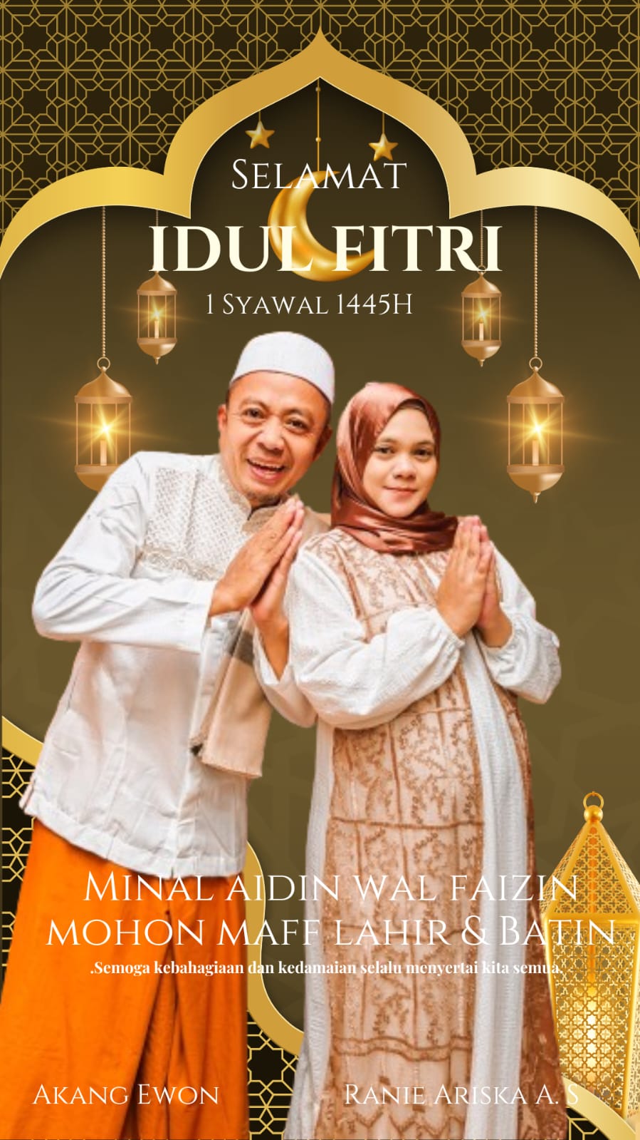 Calon Bupati Bandung Barat sampaikan Selamat Hari Raya Idul Fitri 1445 H